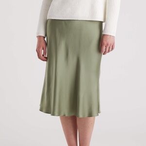 Quince 100% Washable Silk Maxi Skirt